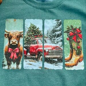 “NEW” Country Christmas Crewneck